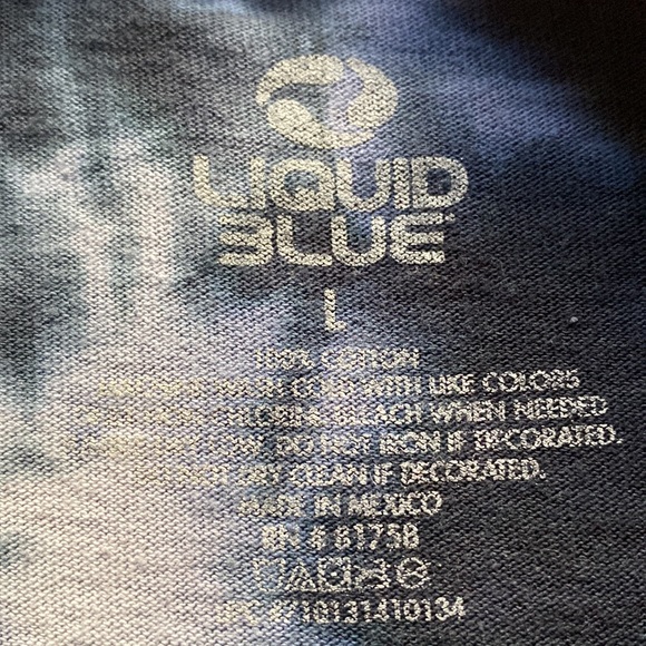 Kiss shirt liquid blue - Picture 4 of 10